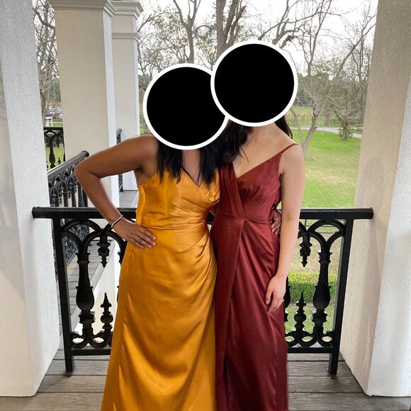 Charmeuse Bridesmaid Dress - Picture 3 of 5